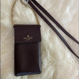 Kate Spade North South Phone Crossbody - Plum